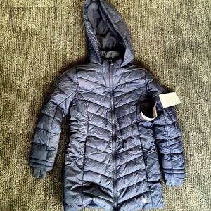 NEW $149 SPYDER Blue Girls/Kids Jacket sz M (8-10)